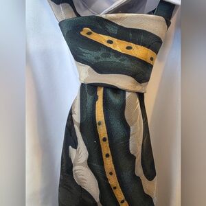 Hand Painted 100% Silk Tie